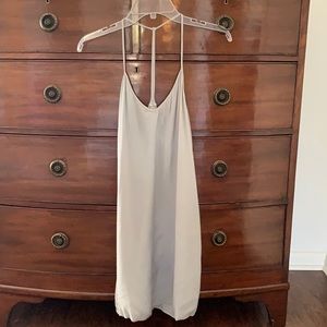 Chan Luu silvery/grey dress & sequin bra